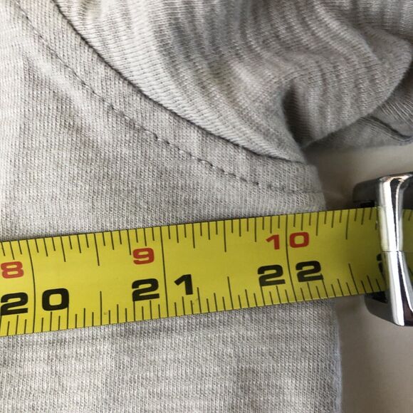 IZOD Saltwater Relaxed Classic 1/4 Zip Gray Long Sleeve Pullover Men's Large - Picture 5 of 14